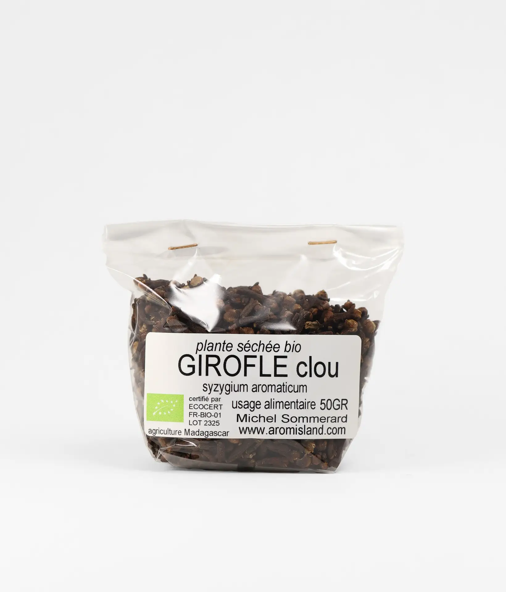 Clous de girofle bio en sachet kraft artisanal