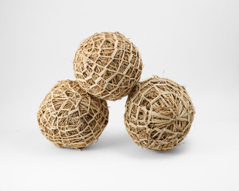 Diffuseur Boule à Senteurs en fibres de paille de riz, vue d'ensemble