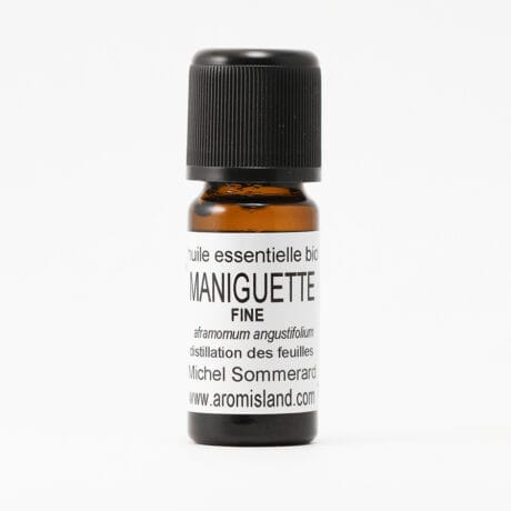 Découvrez l’Huile Essentielle de Maniguette Fine Bio, une huile précieuse aux vertus relaxantes et réconfortantes, idéale pour l’équilibre émotionnel et le bien-être.