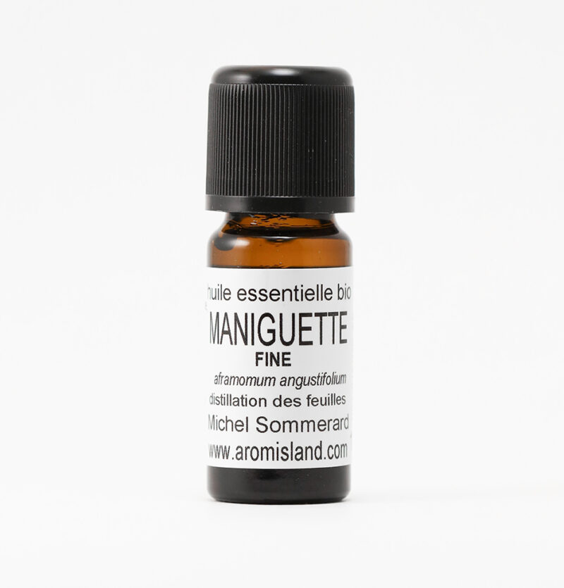 Découvrez l’Huile Essentielle de Maniguette Fine Bio, une huile précieuse aux vertus relaxantes et réconfortantes, idéale pour l’équilibre émotionnel et le bien-être.