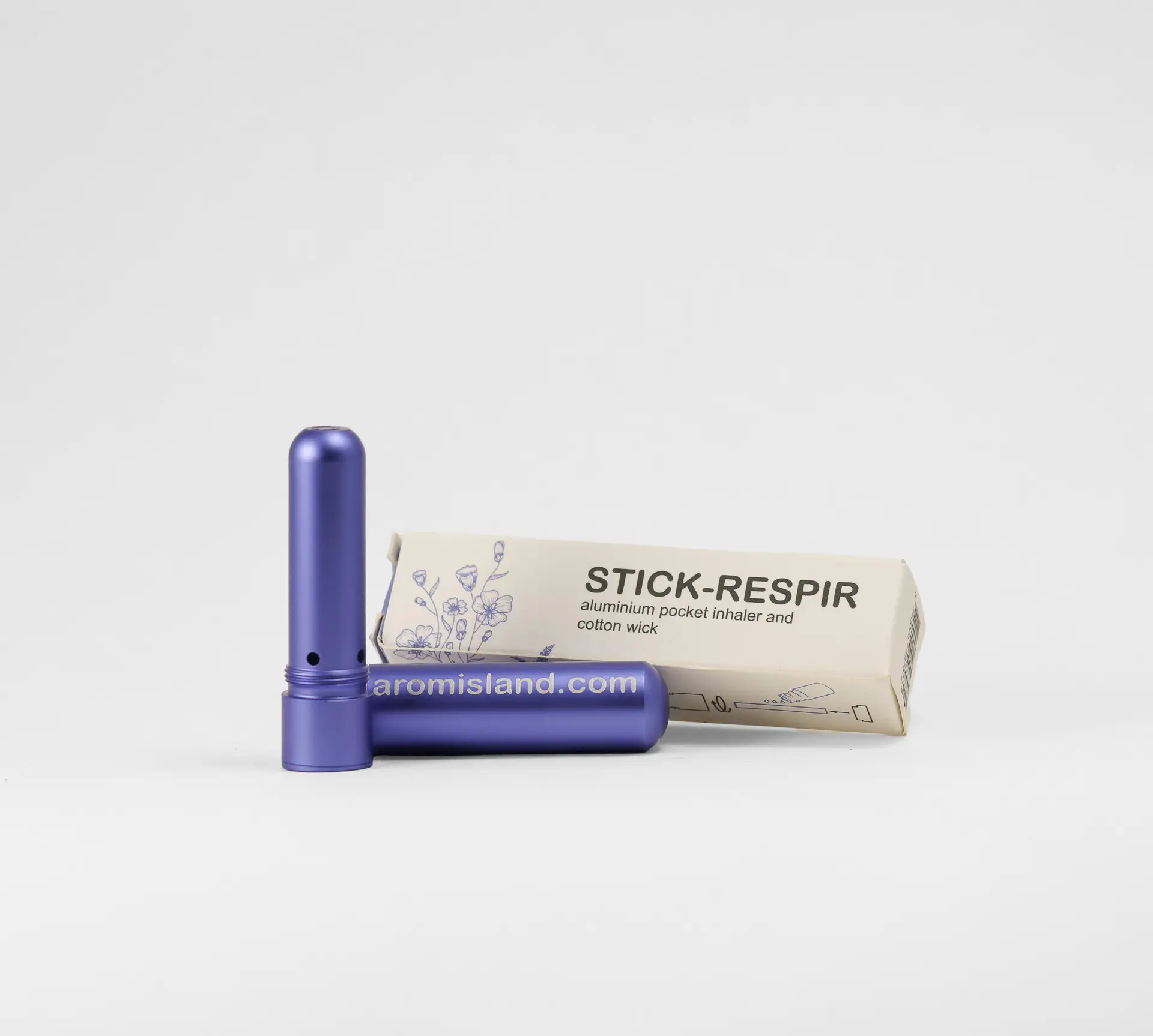Stick Respir – Inhalateur en aluminium pour huiles essentielles