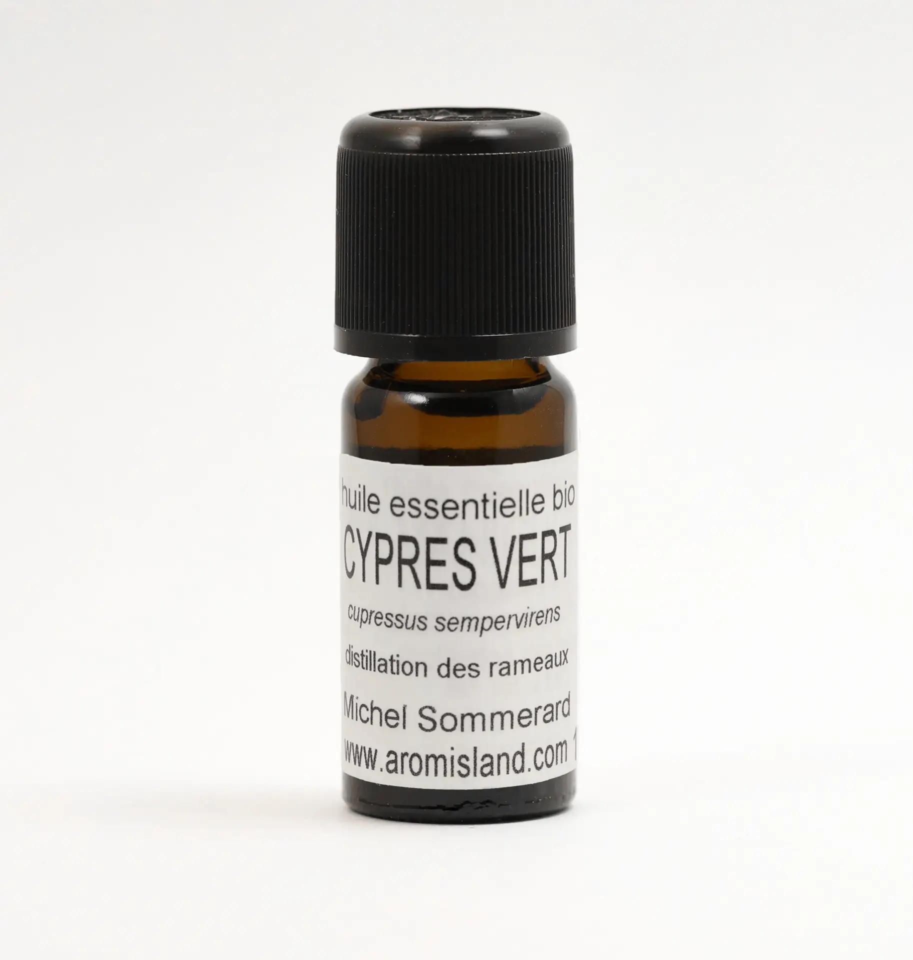 Flacon d’huile essentielle de cyprès vert bio
