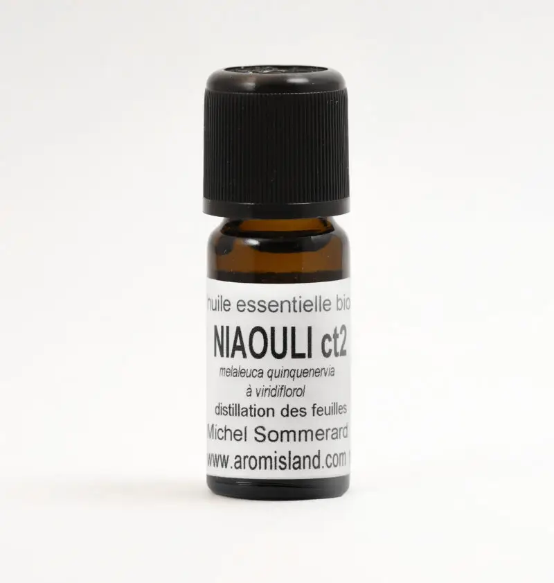 Flacon d’huile essentielle Niaouli CT2 BIO
