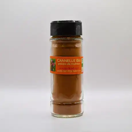 Poudrier cannelle bio