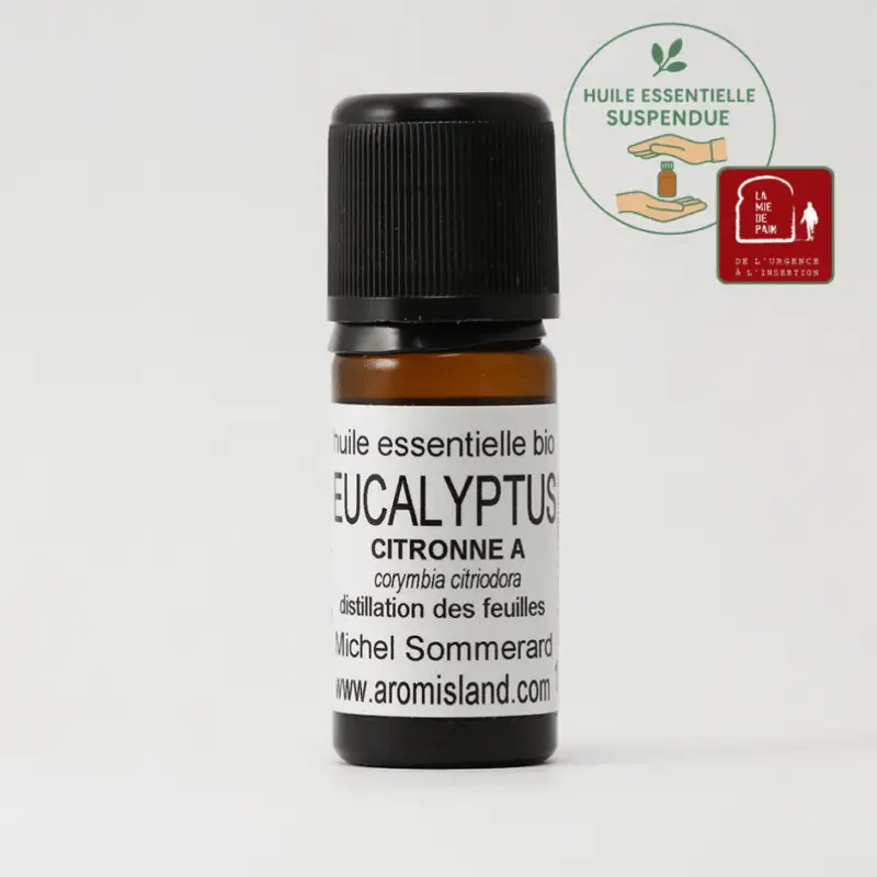 Eucalyptus Citronné Bio Huile Essentielle Suspendue