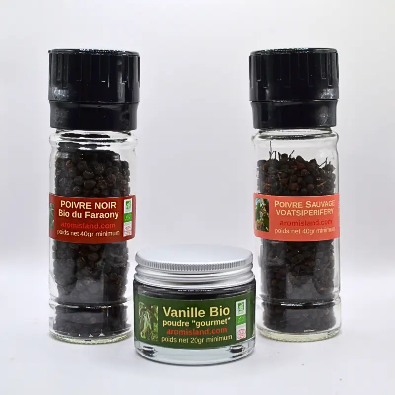 Panier Épices Bio de Madagascar