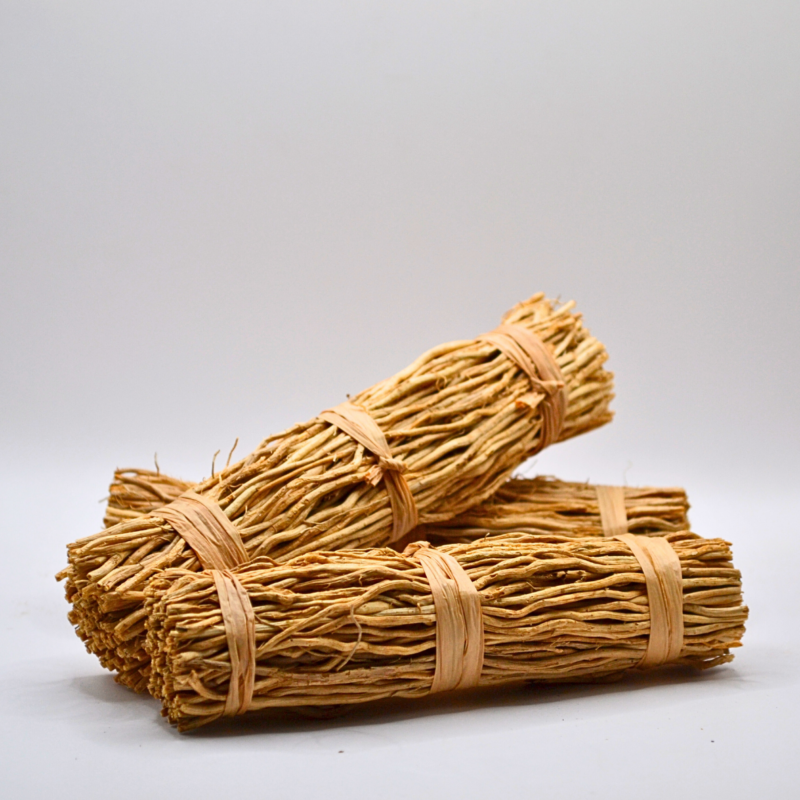 Fagot de vétiver Madagascar racines naturelles