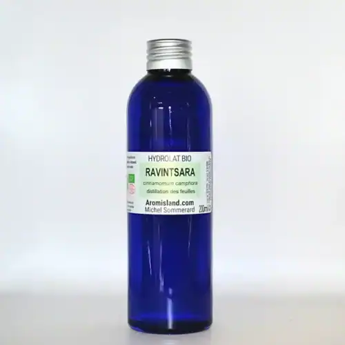 Eau florale de ravintsara bio Madagascar flacon
