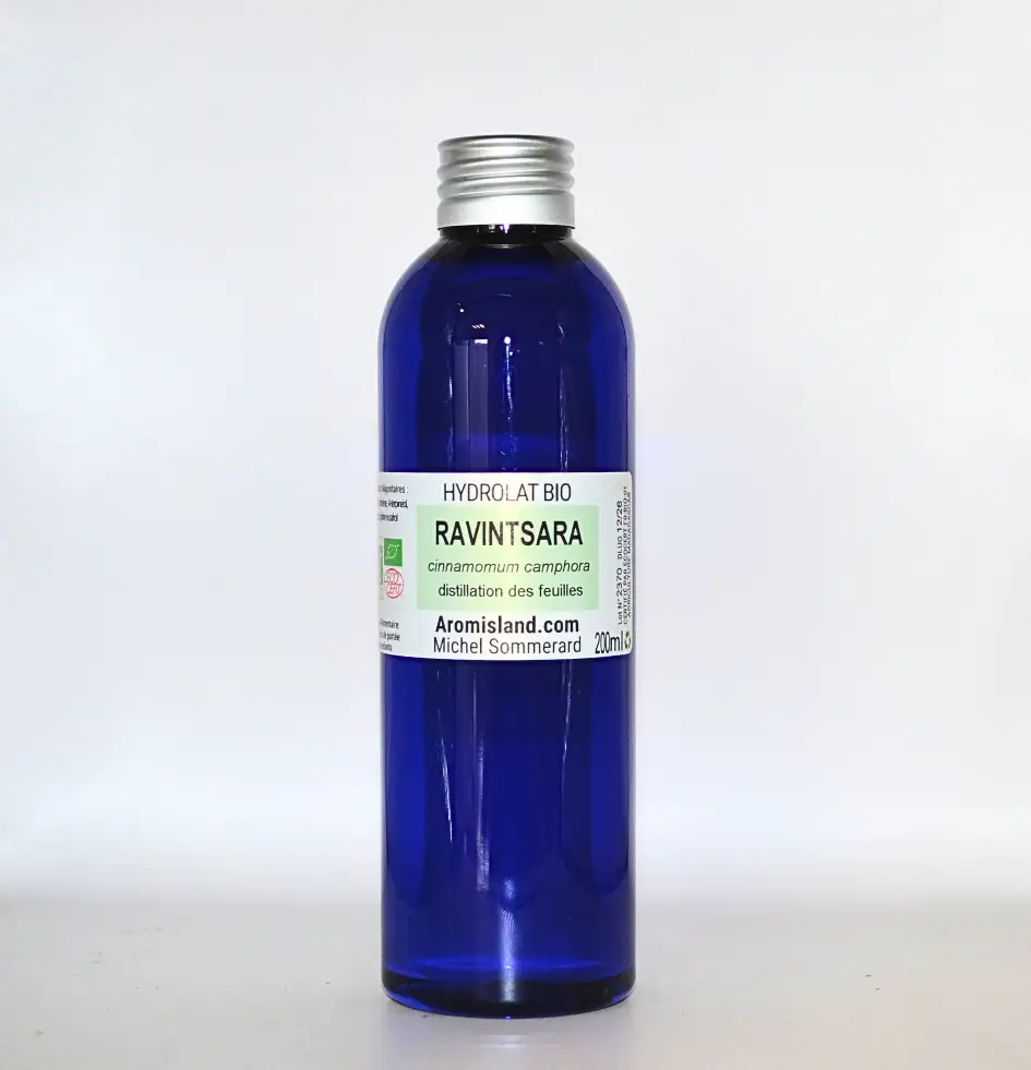 Eau florale de ravintsara bio Madagascar flacon