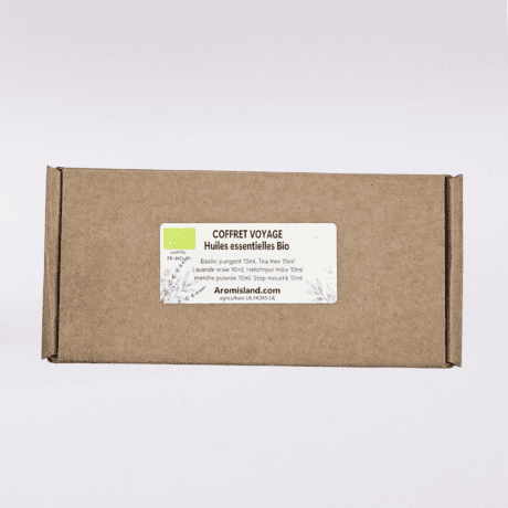 Coffret Voyage Huiles Essentielles Bio