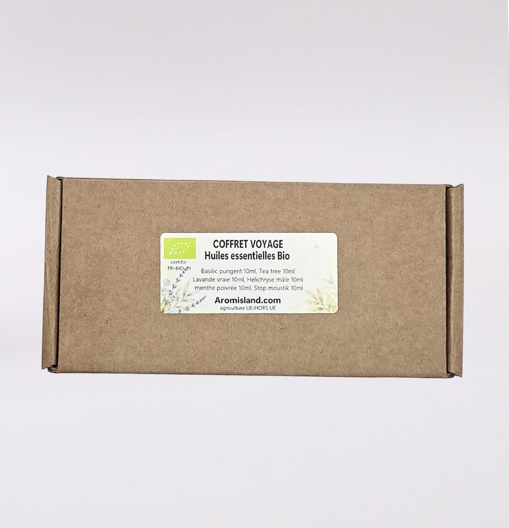 Coffret Voyage Huiles Essentielles Bio