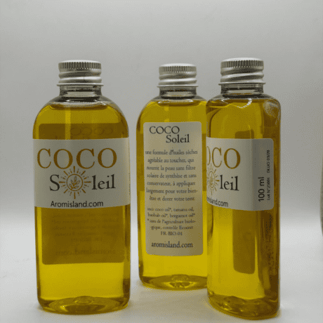Coco Soleil – Huile Sèche Bio Corps & Soleil