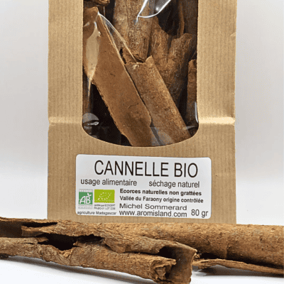 Écorce de cannelle bio Madagascar