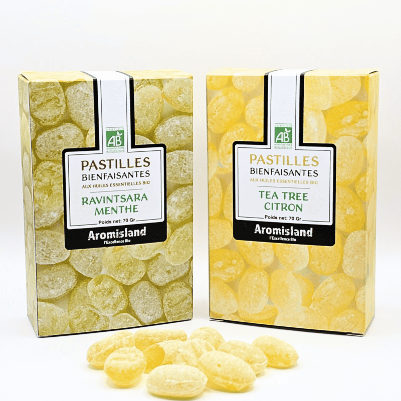 Duo pastilles huiles essentielles bio