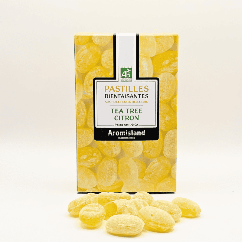 Pastilles bio Tea Tree Citron