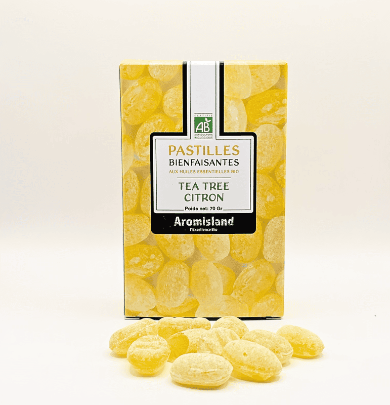 Pastilles bio Tea Tree Citron